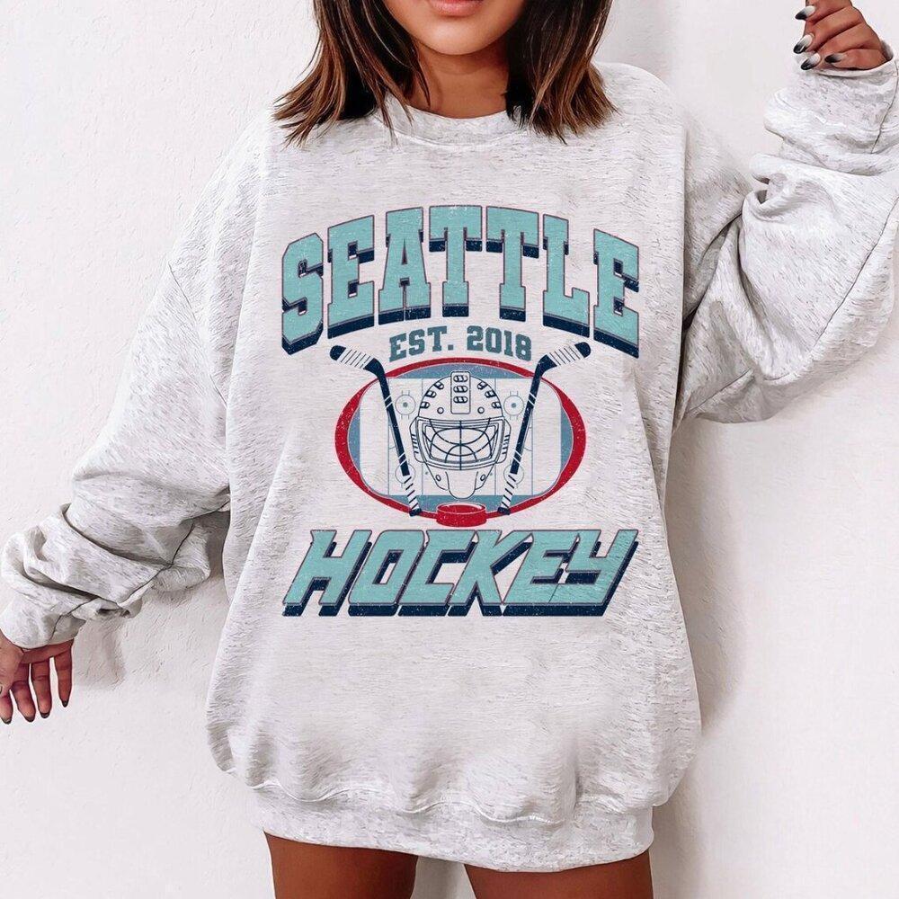 Seattle Kraken Hockey Team Nhl Gameday Fan Retro Sweatshirt